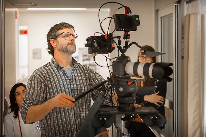 Hospital commercial shoot in New Hampshire